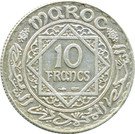 10 Francs - Mohamed V