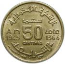 50 Centimes - Mohamed V