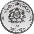 100 Dirhams - Hasan II (Green March)