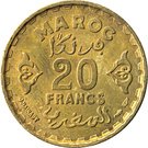 20 Francs - Mohamed V