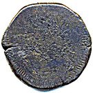 60 Réis - José I (Countermark "MR" over 60 Réis(Tanga) Portuguese India)