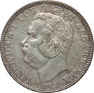 450 Réis (Countermark over 1 Rupee/India,Pt)