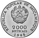 2,000 Meticais - (Independence)