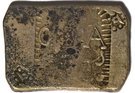 1 Onça / 6 Cruzados (counter stamped with one Star over "M")