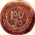 30 Réis - João V (Goa mint)