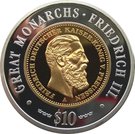 10 Dollars (Friedrich III)