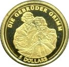 5 Dollars - Elizabeth II (Grimm Brothers; Gold Bullion)