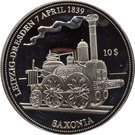 10 Dollars - Elizabeth II  (Saxonia)