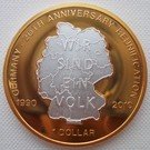 1 Dollar (Germany - 20th Anniversary of Reunification)