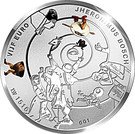 5 euros Jérôme Bosch (argent, coloré, Le jugement dernier)