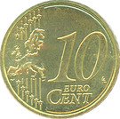 10 Euro Cent - Beatrix (2nd map)