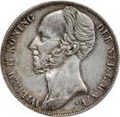 1 Gulden - Willem II