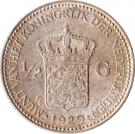 ½ Gulden - Wilhelmina