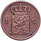 1 Cent - Willem III