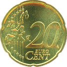 20 Euro Cent - Beatrix (1st map)