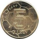 5 Gulden - Beatrix (European Football Championship)