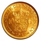 10 Gulden - Wilhelmina