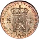 ½ Gulden - Willem I