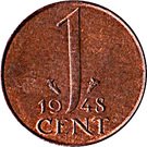1 Cent - Wilhelmina