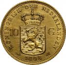 10 Gulden - Wilhelmina I