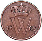 1 Cent - Willem III