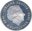 10 Gulden - Juliana (Anniversary of Reign)