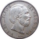 1 Gulden - Willem III
