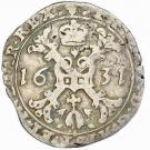 ¼ Patagon - Felipe IV (Brussel)