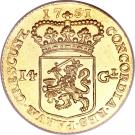 14 Gulden "Gouden rijder"