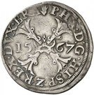 ½ Bourgondische Daalder - Filips II
