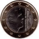 1 Euro - Willem-Alexander (2nd map)