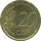 20 Euro Cent - Beatrix (2nd map)