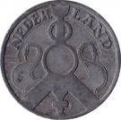 2½ Cents - Wilhelmina (German Occupation)