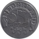25 Cents - Wilhelmina (German Occupation)