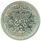 ½ Gulden - Wilhelmina