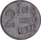 2½ Cents - Wilhelmina (German Occupation)