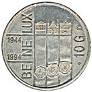 10 Gulden - Beatrix (BE-NE-LUX Treaty)