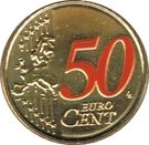 50 Euro Cent - Willem-Alexander (2nd map; birthday of Willem-Alexander)