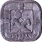 5 Cents - Wilhelmina (German Occupation)