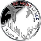 5 Euro - Willem-Alexander (Wadden Sea, Silver, Coloured, Netherlands)