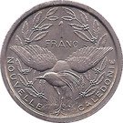 1 Franc (Trial strike Nickel-bronze)