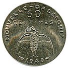 50 Centimes (Trial strike)