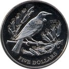 5 Dollars - Elizabeth II (Tui)