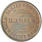 ½ Penny (Dease, E. F. - Hall, H. J. - Christchurch)