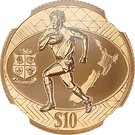 10 Dollar - Elizabeth II (Lions tour)