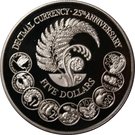 5 Dollars - Elizabeth II (Decimal Currency - Silver Proof)