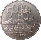 50 Cents - Elizabeth II (3rd portrait)
