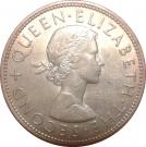 ½ Crown - Elizabeth II (1st portrait)