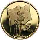 5 Dollars - Elizabeth II (ANZAC)
