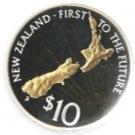 10 Dollars - Elizabeth II (New Zealand, First to the Future)